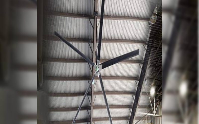 Big Ceiling Fan - Cooling Solution For Gyms